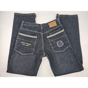 Vintage 1990s Phat Farm Slim Fit Mens Denim Jeans 32x32